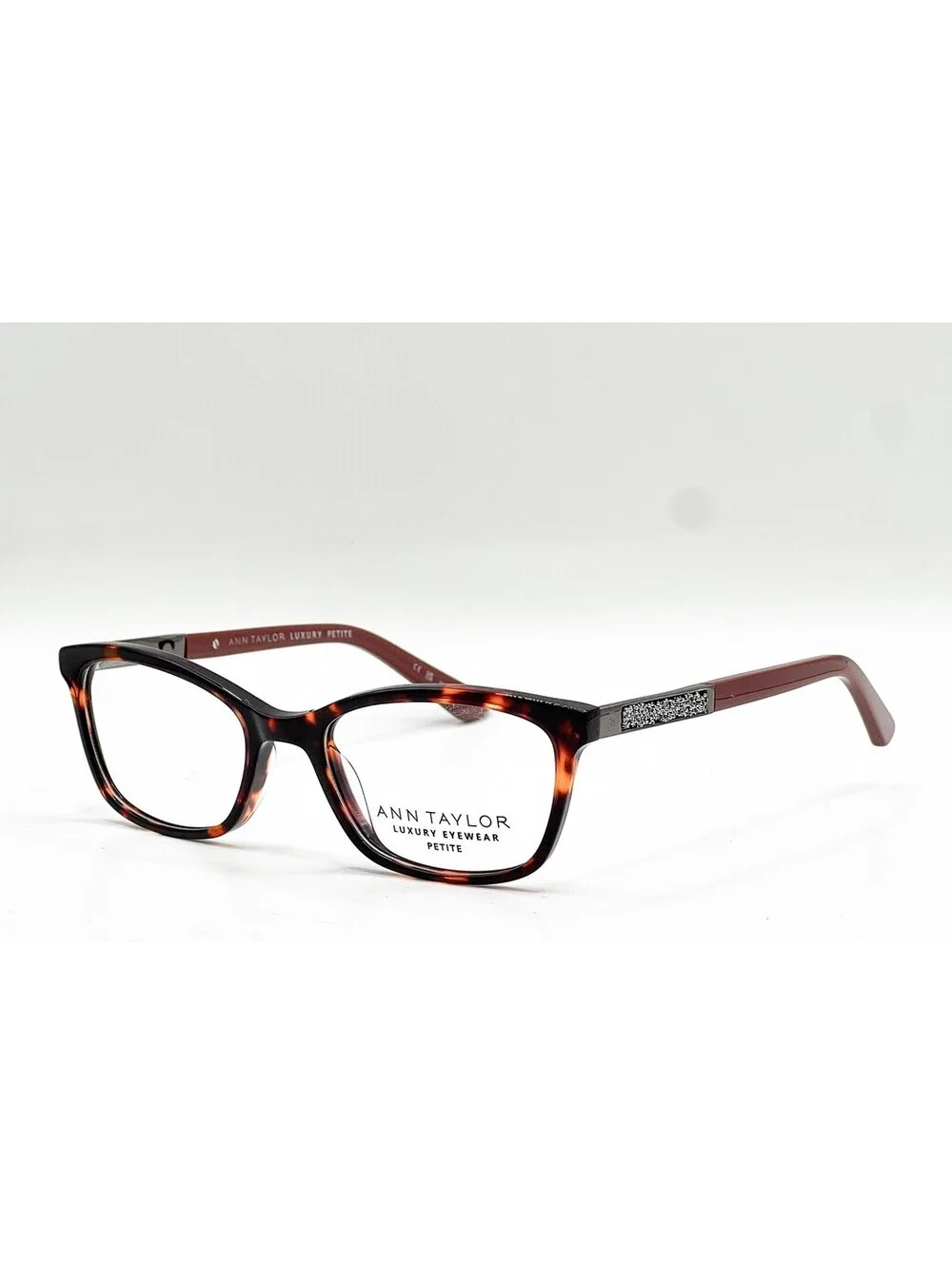 Ann Taylor Atp005 C02 Tortoise/Dark Blush Authentic Eyeglasses 50-18-132